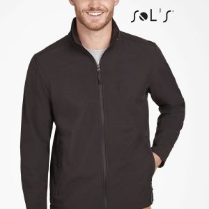 Jacket men's two layer soft shell RACE