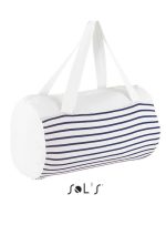 SUNSET STRIPED JERSEY DUFFEL BAG