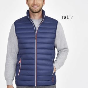 Vest Men's PUFFER style light weight VICTOIRE