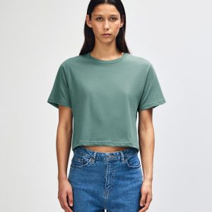 American Apparel Fine Jersey Boxy T-Shirt