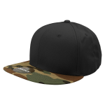 6 Panel High Profile Structured Camo Snapback