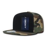 6 Panel High Profile Structured Camo Snapback