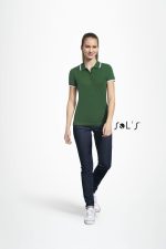 Polo shirt women's 100% combed ring spun cotton PRACTICE