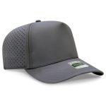 Club Collection 5 Panel Mid Profile Perforated Cap