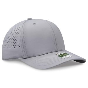 Club Collection 6 Panel Pro Style Perforated Cap