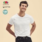Iconic V-Neck Adult White T-Shirt