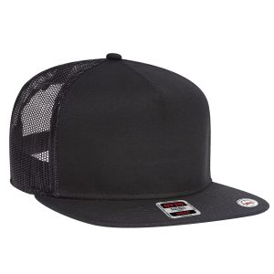 5 Panel Mid Profile Trucker Cap
