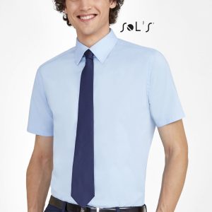 Business shirt BROADWAY SHORT SLEEVE STRETCH MEN'S SHIRT