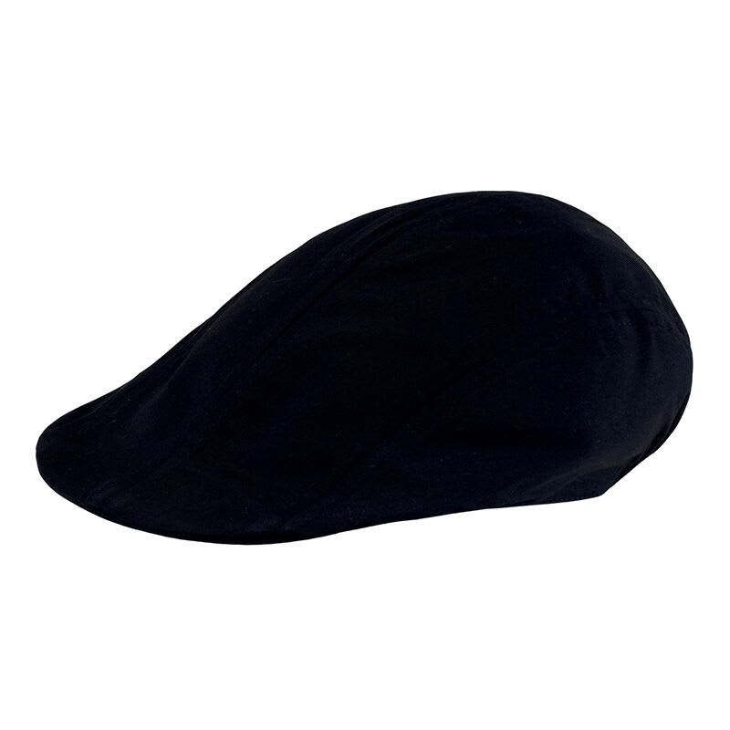 A black cap with a sleek design, featuring a logo on one side. Coppola Cap - Image 1
