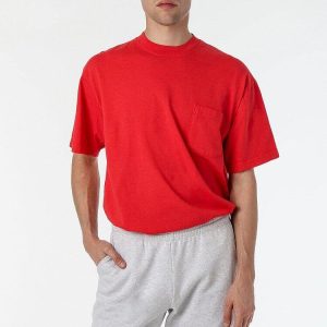 Short Sleeve Garment Dye Pocket Tee