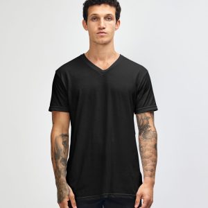 American Apparel CVC Unisex V-neck T-shirt
