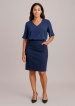 Womens Siena Bandless Pencil Skirt