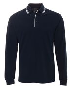 JB's L/S C/Trast Polo
