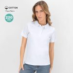 Koupan Women White Polo Shirt