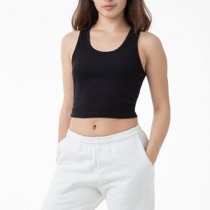 2x1 Rib Crop Tank Top