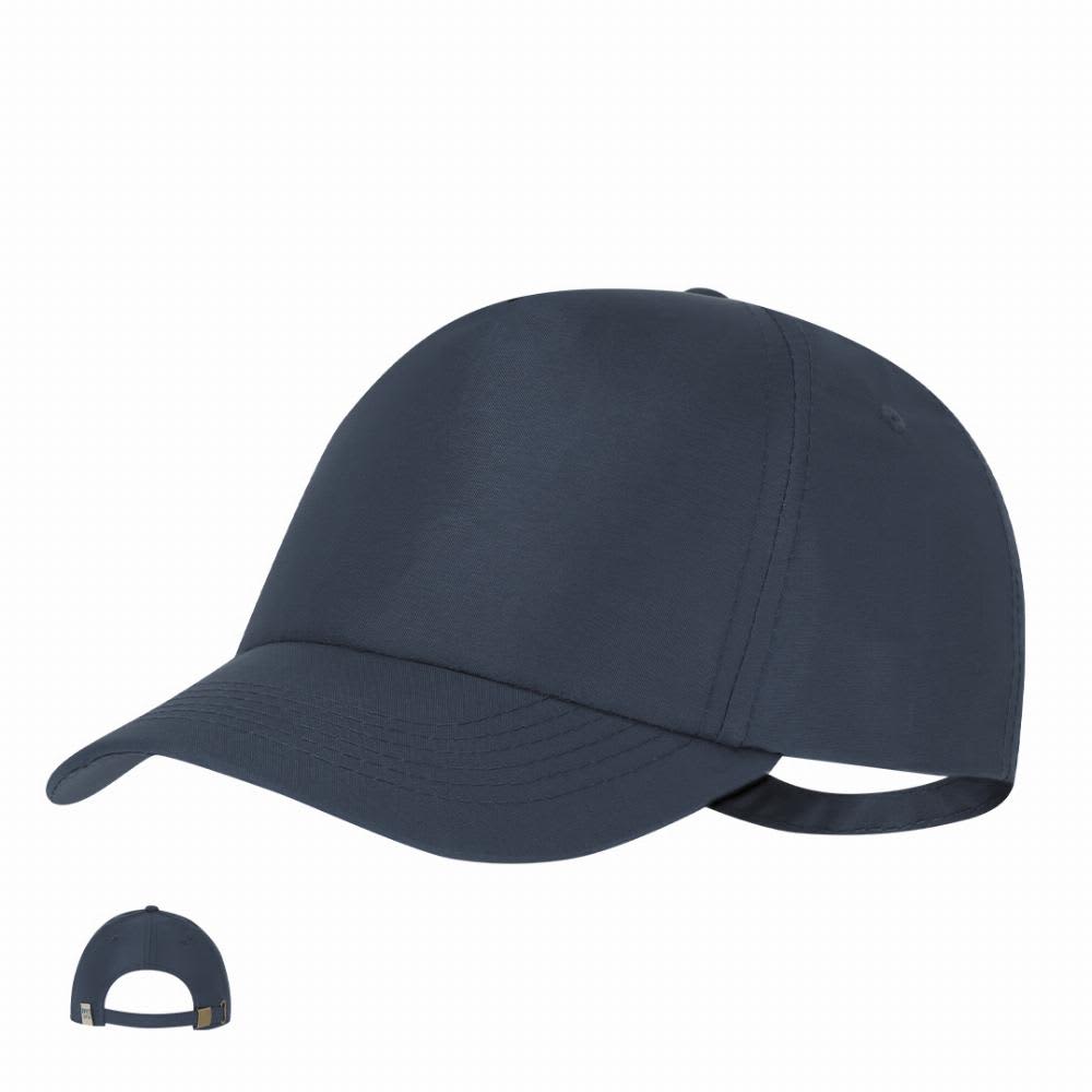 A dark navy cap with a curved brim and adjustable strap at the back. Features a simple design with no text or logos. Dibux - Image 1