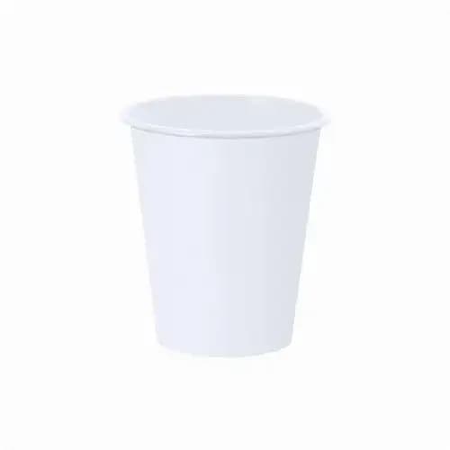 A drink bottle in white with a simple design, featuring a rounded top and no visible branding. Earling 360 ml - Image 1