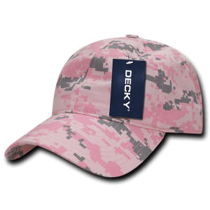 6 Panel Low Profile Relaxed Camo Dad Hat