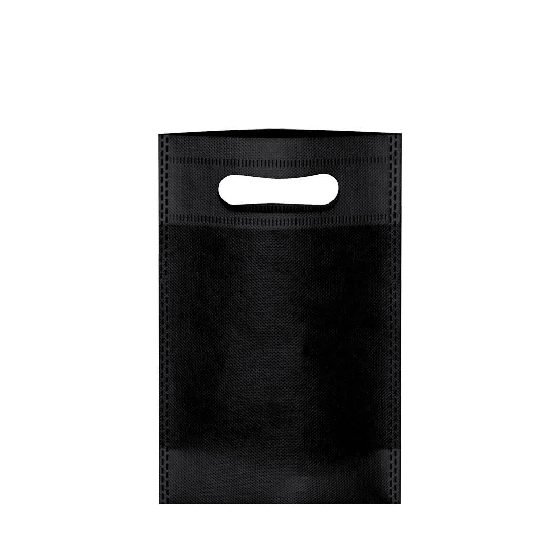 A black tote bag featuring a handle, made from durable material with a simple design. Soron Bag - Image 1