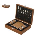 Fleet Hip Flask Set