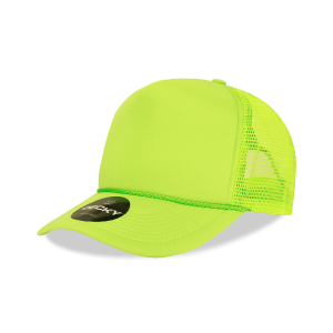 5 Panel High Profile Structured Foam Trucker