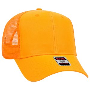 6 Panel Mid Profile Trucker Cap
