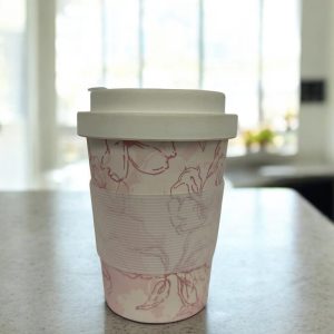 350ml Bamboo Coffee Cups (Hard Lid)