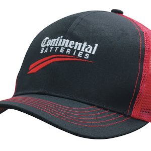 Breathable Poly Twill With Mesh Back