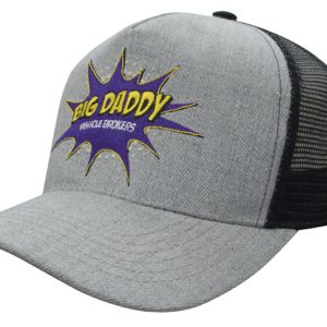 Grey Marle American Twill With Mesh Back
