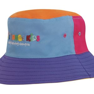 Breathable Poly Twill Childs Bucket Hat