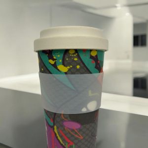 400ml Bamboo Coffee Cups (Hard Lid)