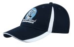 Brushed Heavy Cotton with Inserts on the Peak & Crown