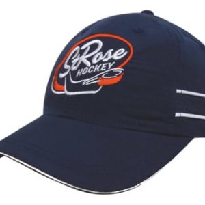 Microfibre Sports Cap with Piping and Sandwich