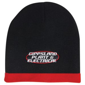 Roll Down Two Tone Acrylic Beanie - Toque