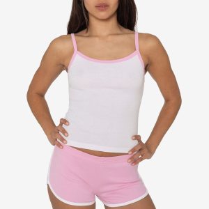 Baby Rib Spaghetti Tank Top