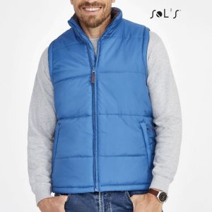 VEST Men's Puffer style water repellant and wind proof WARM