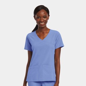 Matrix Impulse Womens Mock Wrap Top