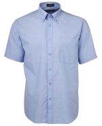 JB's S/S Oxford Shirt Lt Blue