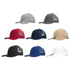 Woody 6 Panel PolyCotton Trucker Cap with Mesh Back