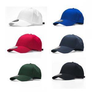 Rocky 6 Panel PolyCotton Cap with Curved Visor