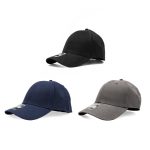 Nixon 6 Panel Cotton Spandex Stretch Cap with Fully Closed Back