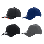Baker 6-Panel Cap with Cotton Twill Contrast Piping