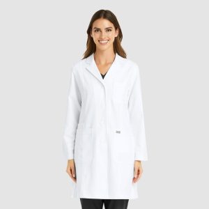 Momentum Womens Full Length Lab Coat (36")