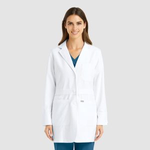 Momentum Womens Mid Length Lab Coat (32")