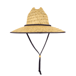 Mat Straw Lifeguard Hat