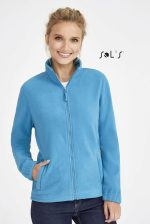 Fleece top women's zippered NORTH