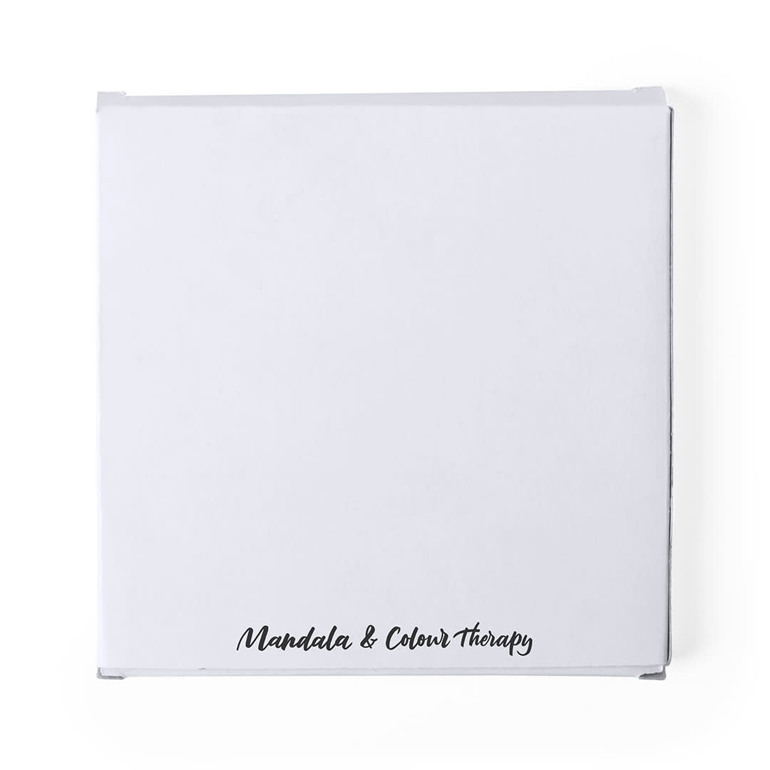 A white box containing the Boltex Mandala Set, with a logo and text related to mandala and colour therapy. Boltex Mandala Set - Image 1