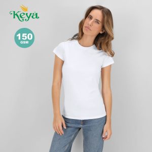 WCS150 Women White T-Shirt "keya"