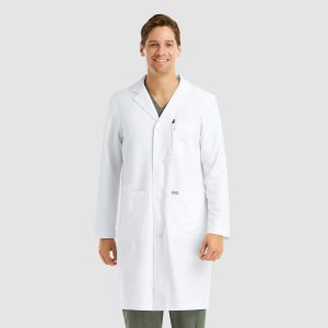 Momentum Mens Full Length Lab Coat (40")