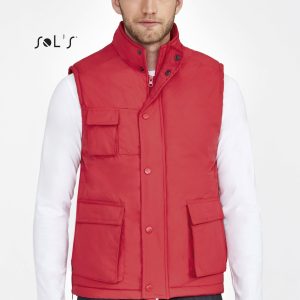 Vest Men's made from ripstop material with exterior pockets WELLS